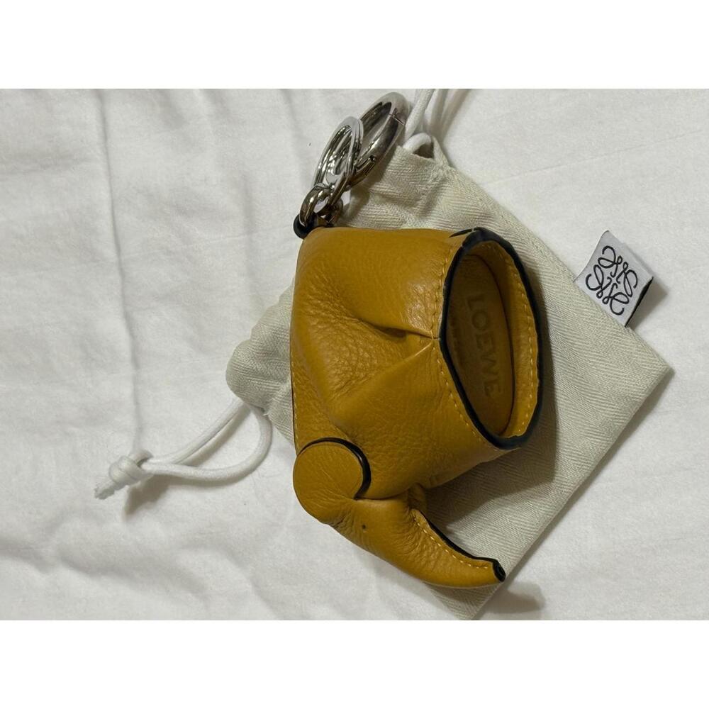 Loewe Leather Elephant Coin Purse/Bag Charm